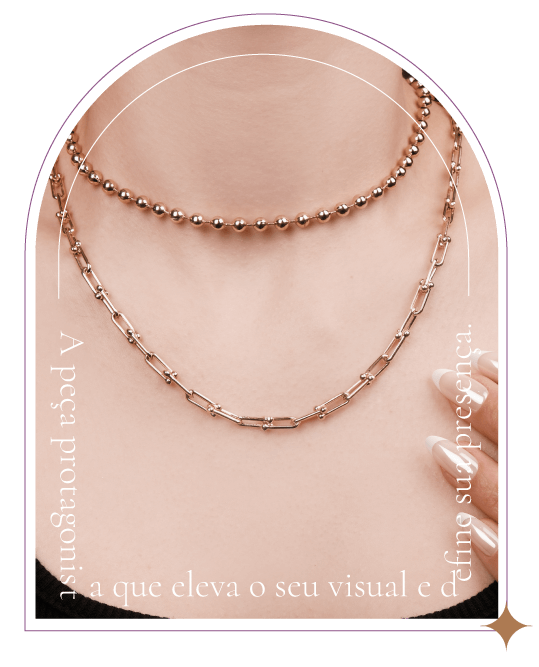 Colares - A peça protagonista que eleva o seu visual e define sua presença